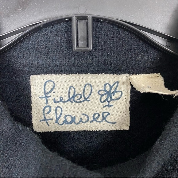 Anthropologie Wool Bell-Sleeve Sweater Jacket - Picture 11 of 14